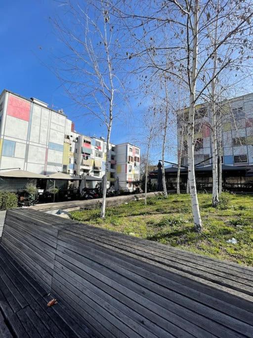 Central Cozy Apartment Old Train Station Tirana Bagian luar foto